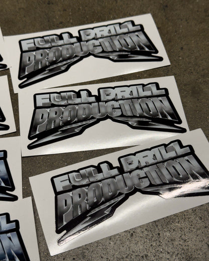 Full Drill Stickers (x9)